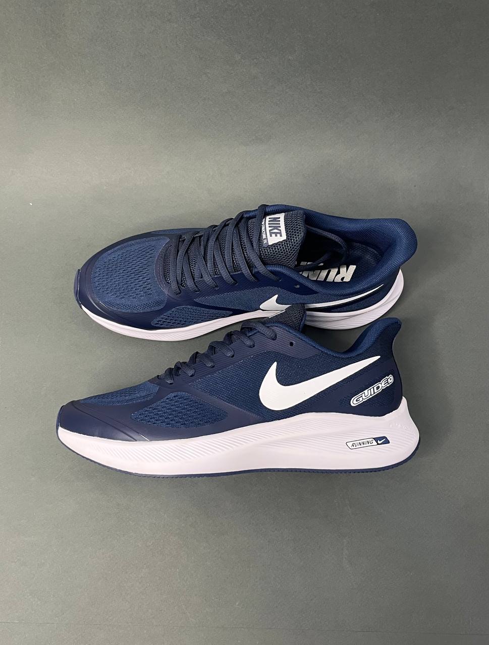 کفش رانینگ مردانه نایکی Nike Zoom Structure 7X Dark Blue White